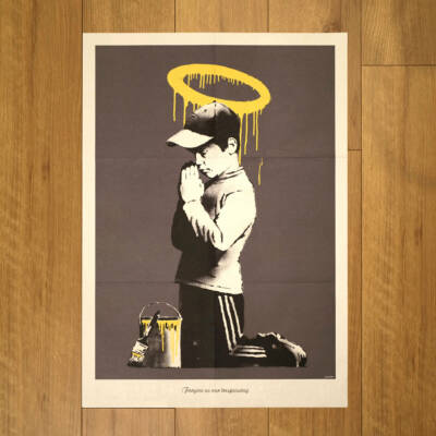 版画 "FORGIVE US OUR TRESPASSING" POSTER 2010 FORGIVE US OUR TRESPASSING” POSTER / BANKSY | eBay