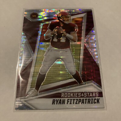 2021 Rookie & and Stars Pulsar Prizm #87 Ryan Fitzpatrick Washington Commanders