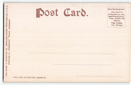 Entrance to Rockland Harbor, Maine - c1905 UDB Postcard - Picture 2 of 2