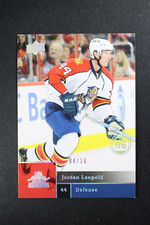 2009-10 Upper Deck Series Two Hockey #320 Jordan Leopold High Gloss Card #/10