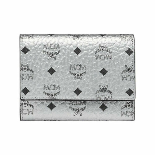Mens Wallet Mcm Portemonnaie Silber Mcm Tasche Mcm Clutch Silber