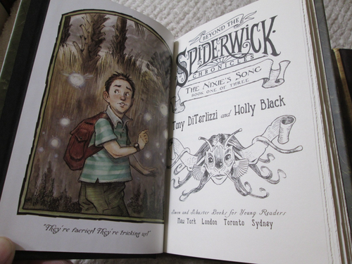 Lot #1 2 3 Beyond the Spiderwick Chronicles Tony DiTerlizzi Hardcover Complete - Bild 2 von 8