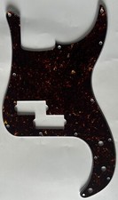 For Fit Fender '62 Precision P Bass Style Guitar Pickguard 4 Ply Brown Tortoise