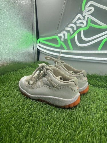 Nike Air Jordan 11 XI Retro Low TD Bright Citrus DJ4327-139 Kid Toddler Size 10C - Picture 3 of 7