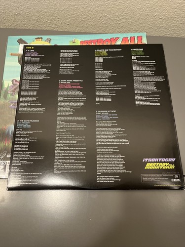 Destroy All Monsters! by Itsoktocry (Record, 2020) Clear Vinyl Preowned CLO1551 - Imagen 4 de 6