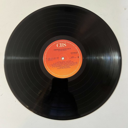 Homenaje a Javier Solis Feat. Severo Martin / Pablo Beltran, Mex Lp Translucent - Picture 3 of 5