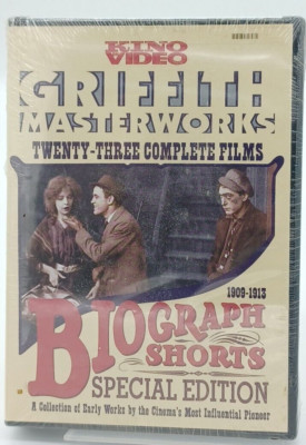 D.W. Griffith's Biograph Shorts (1903-1913) (DVD, 1992) (New & Sealed)