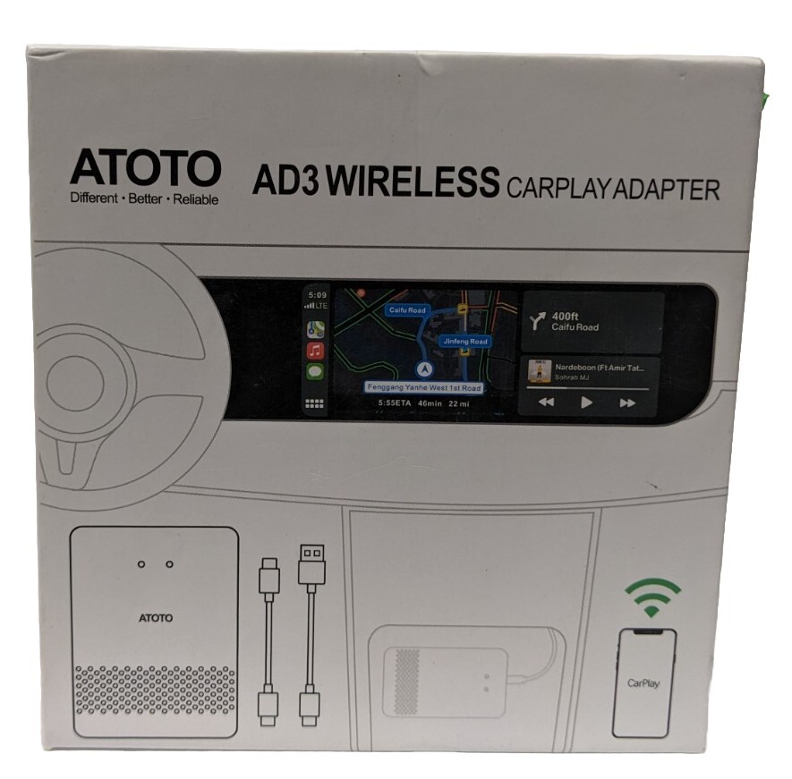 Open Box - ATOTO AD3 Wireless CarPlay Adapter | eBay