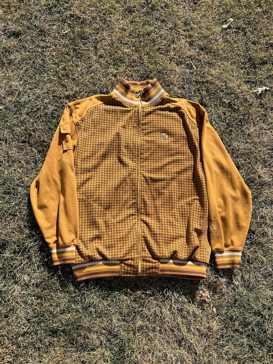 Barefox Full Zip Hoodie Jacket Mens 4XL Brown Rare Hip Hop