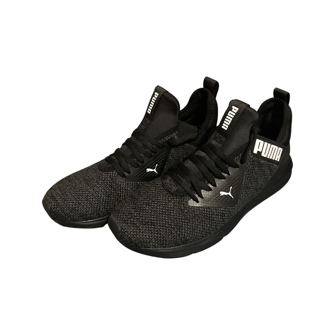 Enzo Beta Woven Soft Foam Black Shoes 