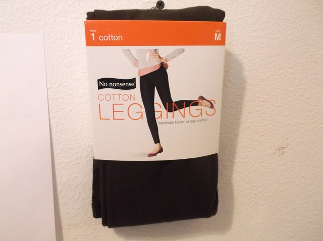 No Nonsense Cotton Leggings Size Medium 