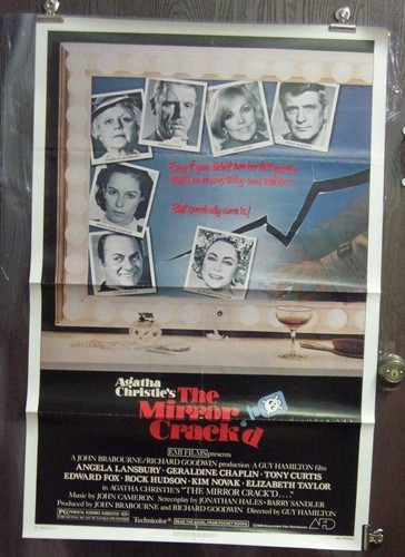 The Mirror Crack'd Original 1980 Single Sided Movie Poster Angela Lansbury 