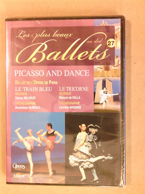 SELTENE DVD BALLETT / PICASSO AND DANCE / DER BLAUE ZUG + DAS DREIHORN / NEU CELLO