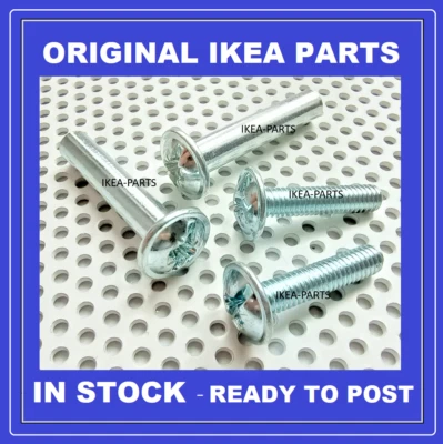 IKEA PAX WARDROBE FRAME JOIN CONNECTOR SCREWS X4 PARTS (2 SETS)