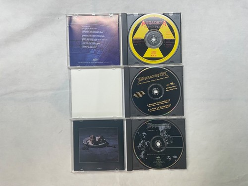 MEGADETH 6 CD LOT: So Far, Rust In Peace,Countdown, Cryptic, Youthanasia, Promo - Picture 3 of 5