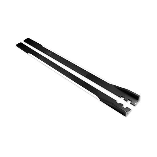 Carbon Fiber Grain Door Side Skirt Splitters Winglet Canard Diffuser Universal - Picture 21 of 23