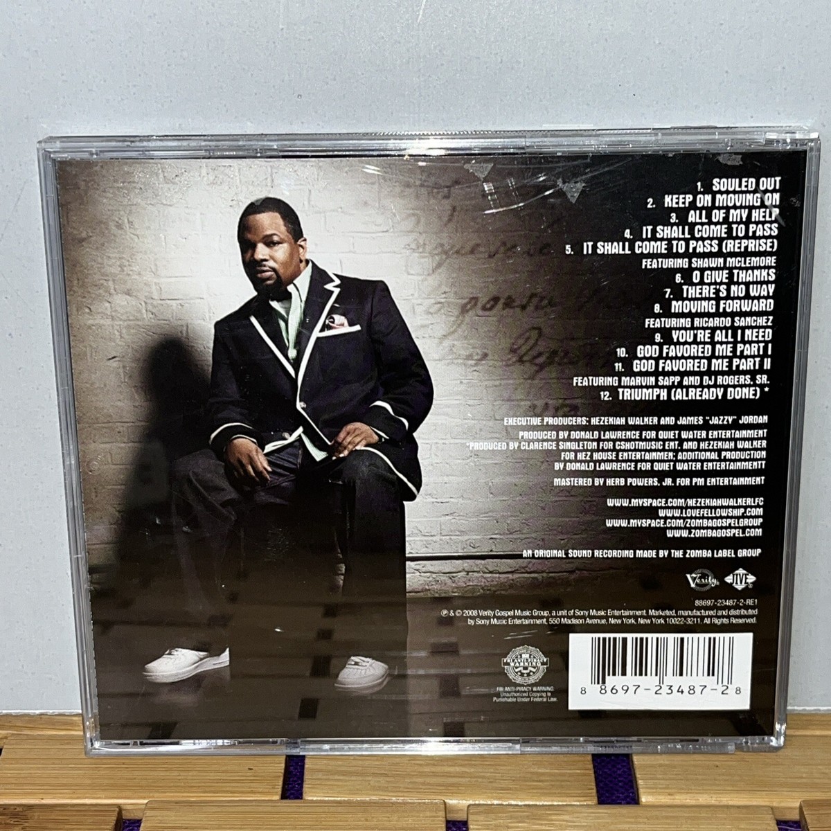 Souled Out - Audio CD By HEZEKIAH & LOVE FELLOWSHIP CHOIR