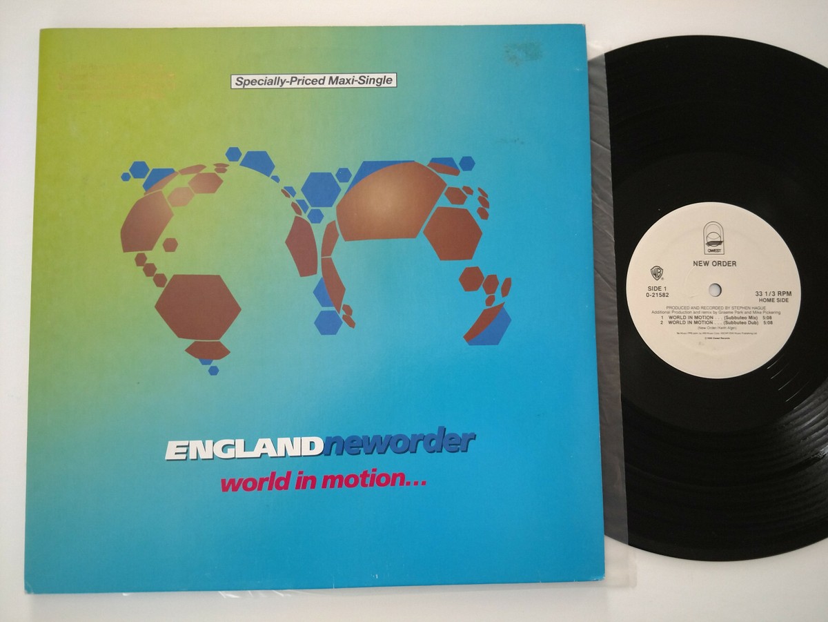 洋楽 ENGLANDneworder world in motion... Englandneworder – World In Motion – Vinyl (7