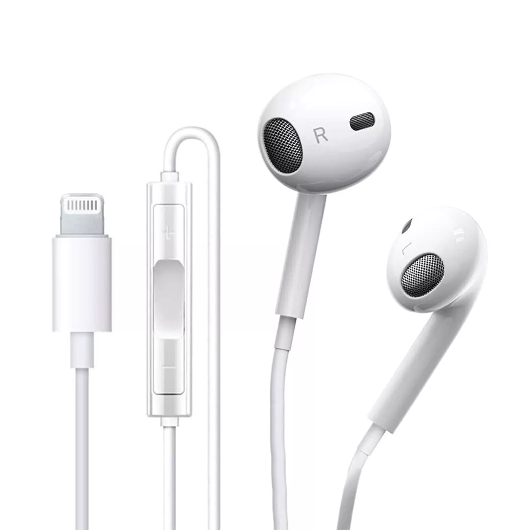 Iphone Lightning EarPods In-Ear Headphones for iPhone 8 X XR XS MAX 11 12  13 14 190198001696