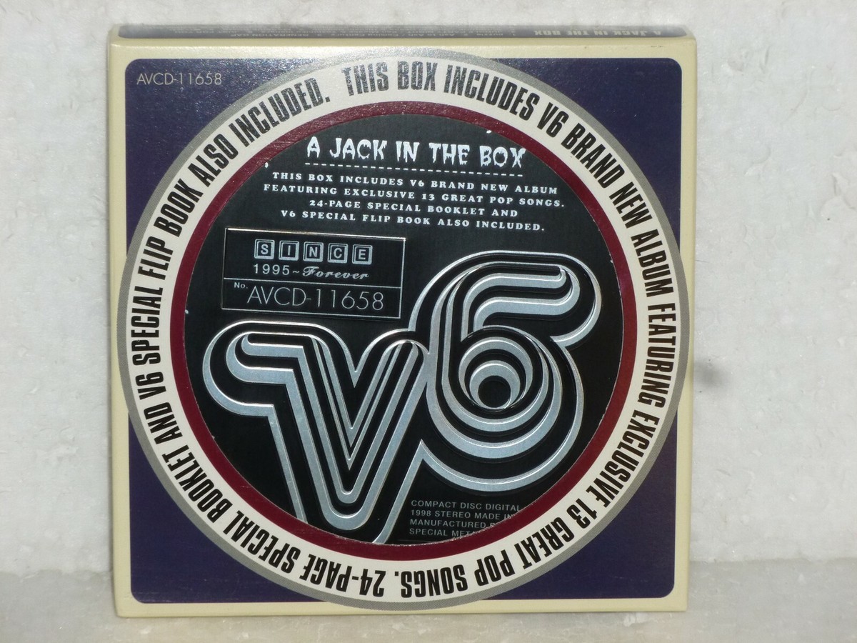 V6 - Special Tin Box - A JACK in the BOX - Booklet FLIP BOOK