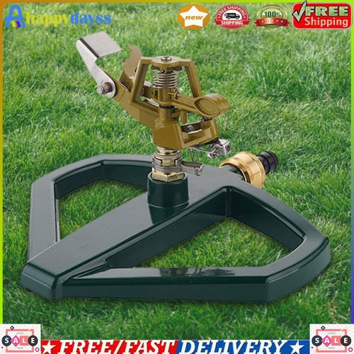 360 Degree Adjustable Water Sprinkler Pulse Sprinkler Zinc Alloy for