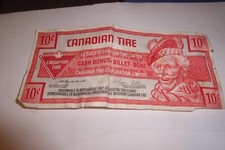 old money from  2003 Canadian Tire 10 Cent Silver 0248131249  good condition