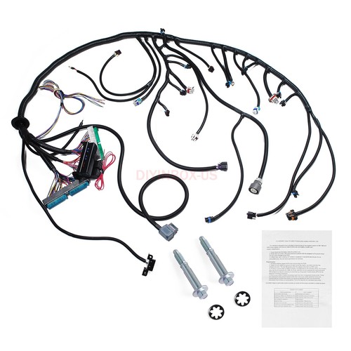 DBW LS Swap Standalone Wiring Harness 9704 LS1 DriveByWire 4L60E Trans USA eBay