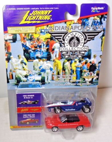 Johnny Lightning Indy Winners and Pace Cars ser. 2 1992 Al Unser Jr. 2-pack - Picture 1 of 8