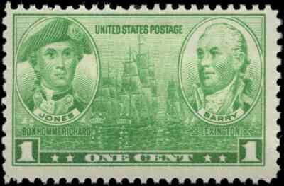 US Scott # 790, 1936 Navy Issue, 1 Cent Stamp, MNH | eBay