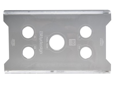 Bittydesign RC-Car Stand # transparent  BDCST-1518