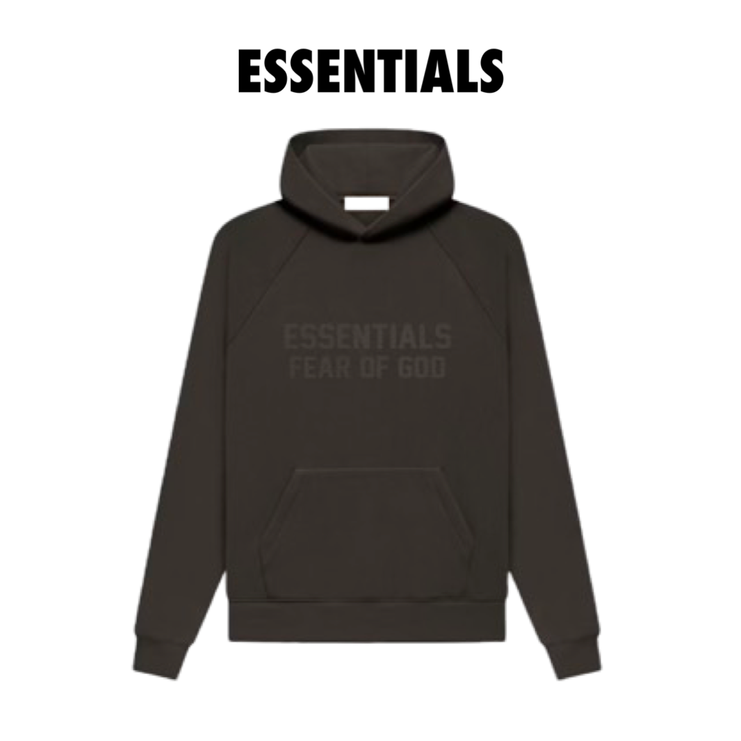 Fear of God Essentials Hoodie Off Black size xs s l xl xxl | eBay