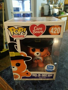 Funko Trick Or Sweet Bear 4 Care Bears Exclusive Funko Pop Vinyl Bobbleheads Nodders Trinity Opc Collectibles