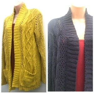 ebay chunky knit cardigan