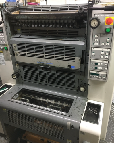Ryobi 522HX Litho 2 colour printing machine 1998 - Picture 2 of 8
