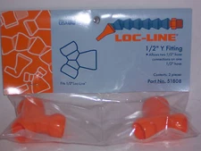 Loc-Line 1/2" Hose Y (2 males, 1 female) Fitting 51808 NEW!!!