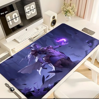40*90cmSylvanas Q Mouse Pad - Durable Non-Slip Washable Desk Mat with Vibrant Fa