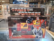 1985 TRANSFORMERS G1 BLASTER AFA 60  60 75 85