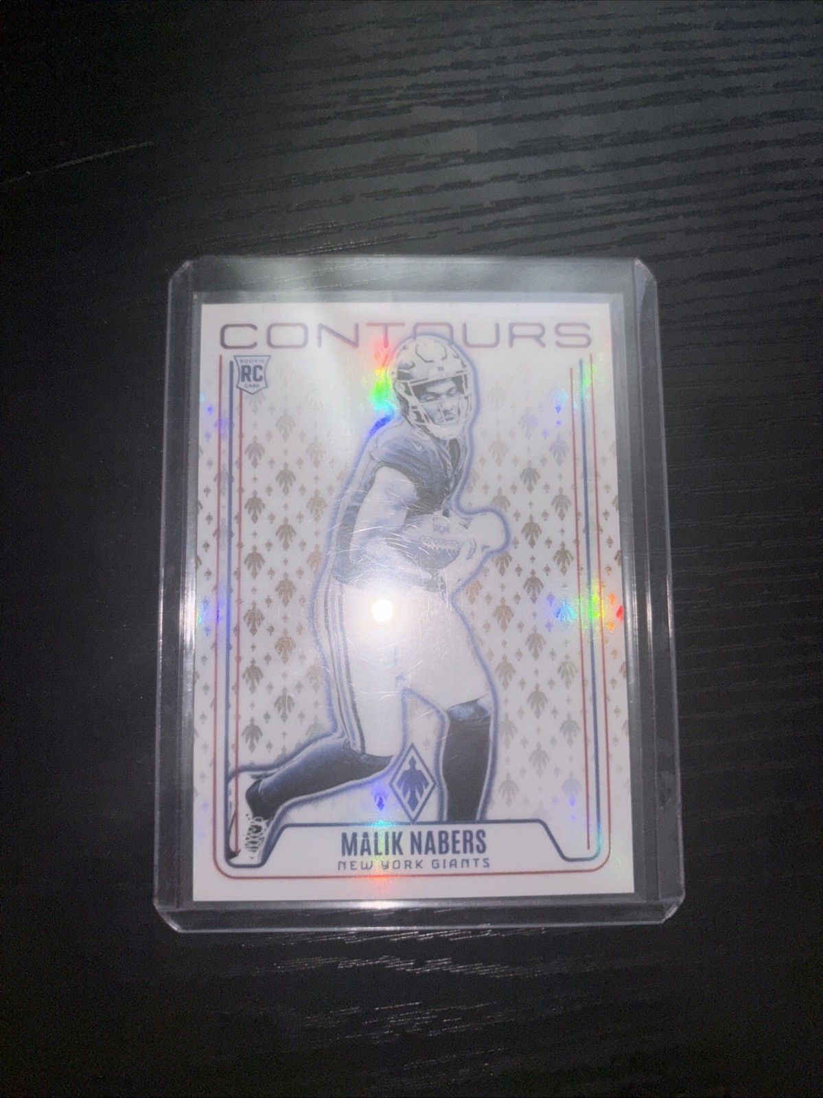 2024 Panini Phoenix - Contours Malik Nabers /75 #CON-MNS (RC) Bronze