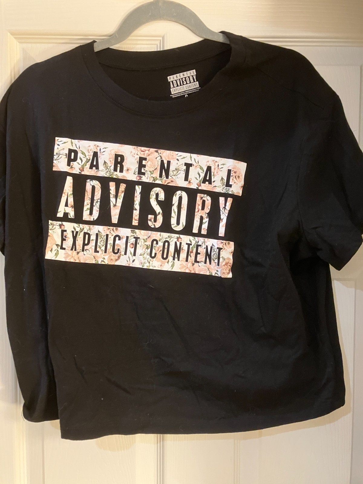 Parental Advisory - Explicit Content Black Tee Sh… - image 1