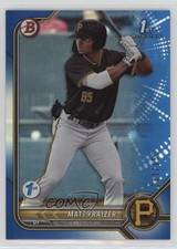 2022 Bowman 1st Edition Blue Foil 81/150 Matt Fraizer #BPPF-91 0qi1