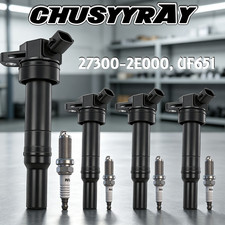 Set of 4 Ignition Coil Pack for 2012-2019 Kia Soul 2.0L l4 Replace UF651 C1804