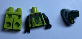 Lego NINJAGO Spitta 9449 Snappa Minifigure 9442 9564