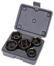 5Piece Oil Filter Socket Set for Easy Auto Maintenance and Repairs