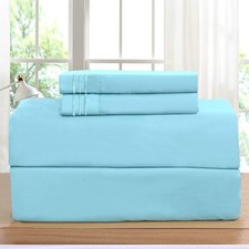 Elegant Comfort Luxurious Bed Sheets Set On Retailer 1500 Premier Wrinklefade An