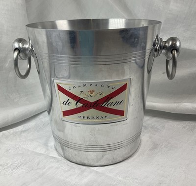 Shiny De Castellane Champagner Eiskübel Kühler Französisch Wein Bar Vintage Hochzeit