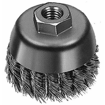 Milwaukee 48-52-5040 3'' Knot Wire Cup Brush - Carbon Steel