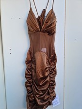Asos Design Brown Dress UK10