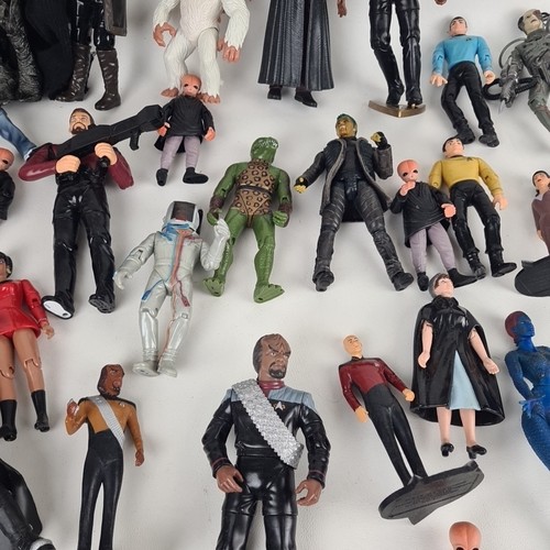 🚨 Lotto Figurine Star Trek, Matrix, Xmen, Sauron Random Vintage Playmates 93'+ - Foto 7 di 19