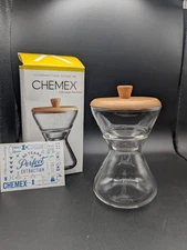 Chemex Handblown Cream & Sugar Set New In Box Store Display Piece 