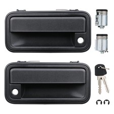 Apperfit All Metal Exterior Door Handles W/Key Lock Cylinders Compatible